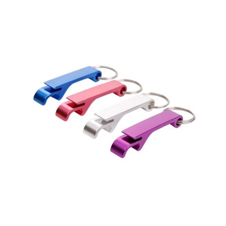 5 kpl - Pullonavaaja/Korkkiavaaja/Purkinavaaja Monivärinen avaimenperä
