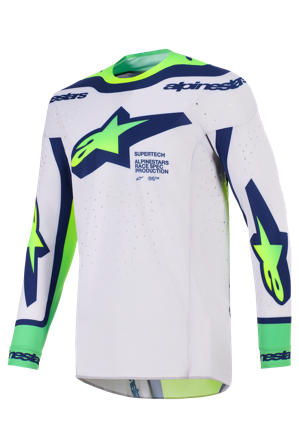 Bluza Cross Alpinestars Supertech Vista Szary/Żółty/Niebieski L