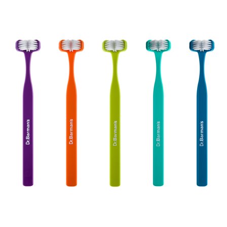 Dr. Barman's Superbrush 3 voksen tannbørste 1 stk