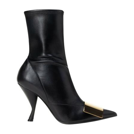 Sergio Rossi, Boots Zwart, Dames, Maat:39 EU