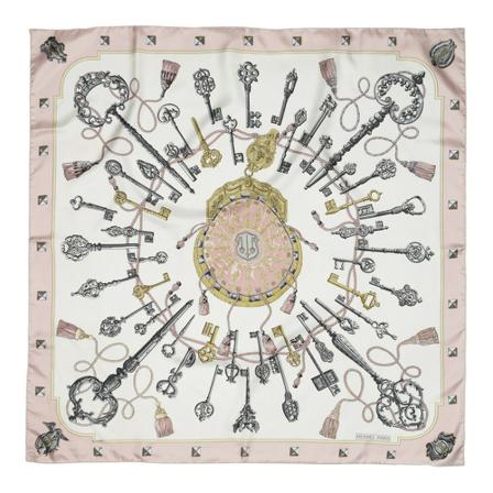 Hermès Vintage, Pre-owned Scarf Roze, Dames, Maat:ONE Size