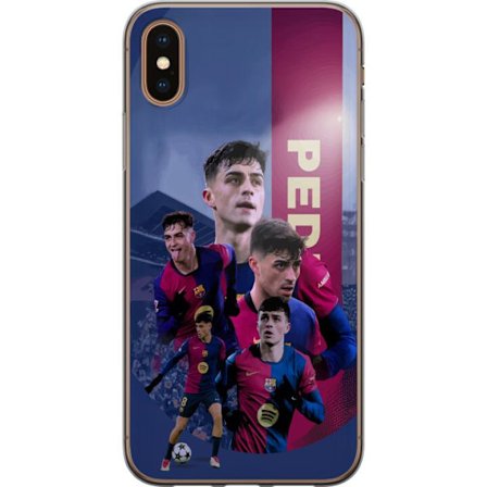 Kompatibelt Mobilskal till Apple Apple iPhone XS Max Pedri Barcelona Spanien fotboll mittfältare ung talang snabb teknik kreativ spelfördelare som v