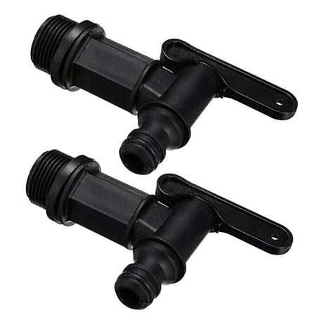 För IBC Adapter Ersättning Vattenbehållare Kran 2ST