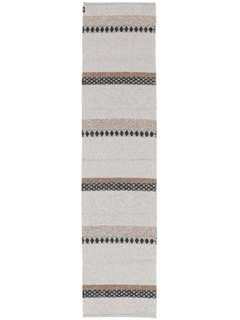 Washable Small Matilda Rug - Grey/Beige 70X300 In Scandinavian Style