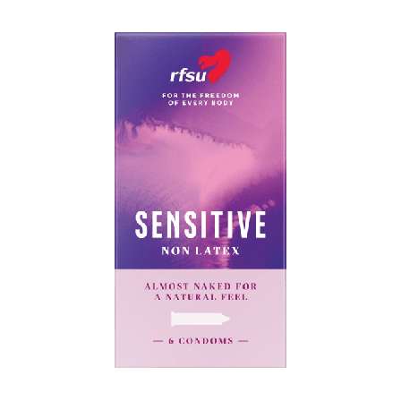 Rfsu Sensitive Kondom, 6 stk.
