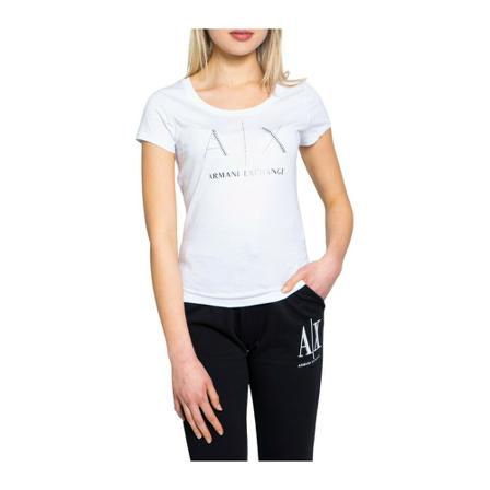 Armani Exchange T-shirts print Hvid, Dame