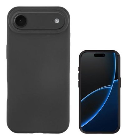 4smarts iPhone 17 Air Silicone Case Cupertino, MagSafe comp., black