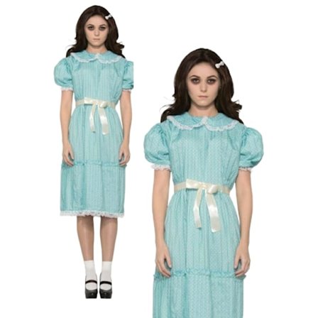 The Shining Tvillingepiger Cosplay Kostume Halloween Cosplay Kostume Twin Girls Stil 1 130