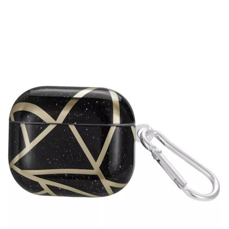 Airpods Third Generation Shell i luksus marmor 2022 sort krog