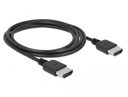 Delock Premium - HDMI-kabel med Ethernet - 2 m