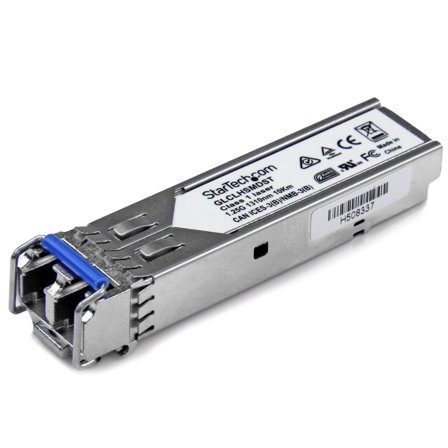StarTech Cisco GLC-LH-SMD Compatible SFP Module, 1000BASE-LX/LH, 1GbE Single Mode (SMF) Fiber SMF Optic Transceiver, 1GE Gigabit Ethernet, LC