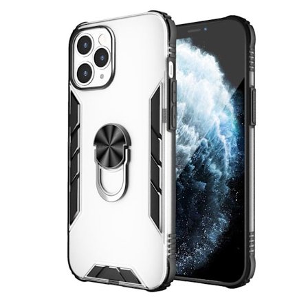 iPhone 12/12 PRO Skal MilkyWhite med hållare.