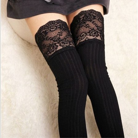 High Over the Polven Sukat Lämpimät sukat MUSTA