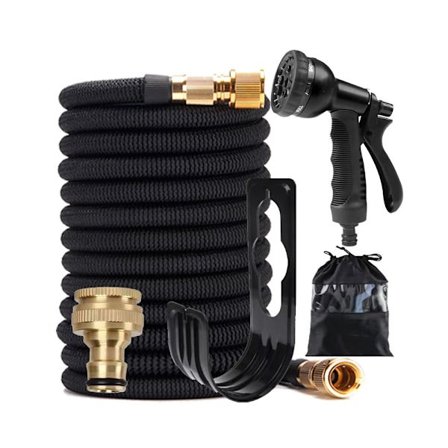 Multifunksjonelt munnstykke, utvidbar hageslange, lett og flokefri fleksibel hageslange