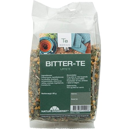 Natur Drogeriet Bitter-Te 80 g, Helse & Madvarer, Te, Urtete