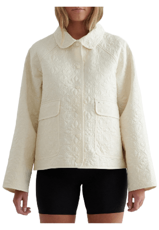 aim'n Patchwork Femme Jacket Friluftsjackor Dam Vit L