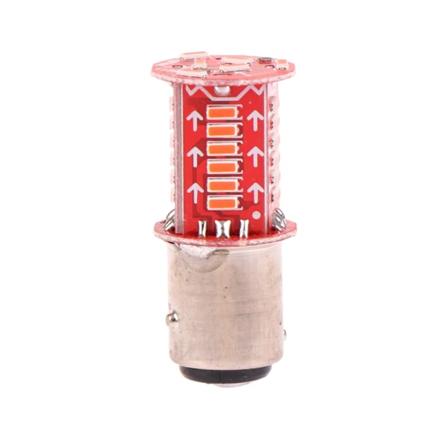1157 led jarruvalo BAY15D led lamppu P21/5W DRL auton merkkivalo R - Perfet Red