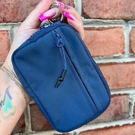 Iris-lompakko, Iris-pussukka rannekorulla, Iris-korttilompakko avaimenperälompakko - WELLNGS