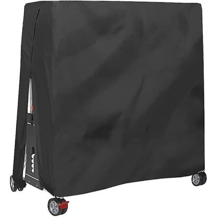 Sort 165x70x185cm Vandtæt Og Støvtæt Udendørs Bordtennisbord Betræk Bordtennisbord Betræk -dd