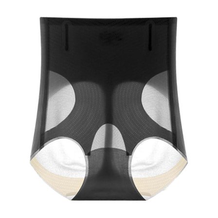 Högmidjade kompressionsunderkläder för kvinnor som inte rullar ner, bantningstrosor med andningsbart tyg, shapewear, kroppsformande trosor, rosa XL, L