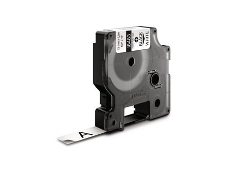 Dymo Tape Rhino perm polyester 12mm svart på vit - Lyreco - Kontorsmaskiner - Märkmaskiner och tape - Tape - Dymo Rhino