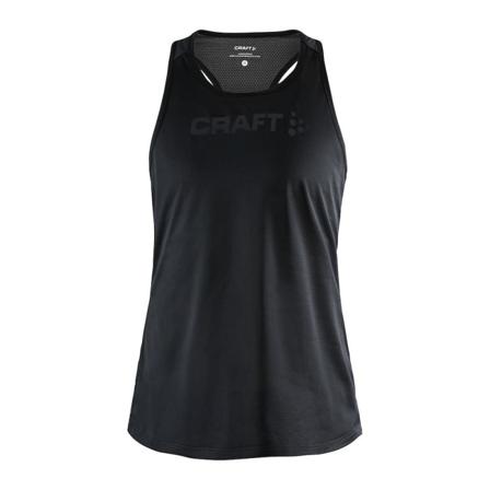 Craft Women's Core Essence Mesh Singlet Women Short sleeved fitness sweater Black XS