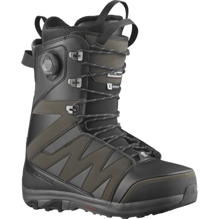 Salomon - Unisex Snowboard Boots X Approach Lace Sj Boa - Black / Black