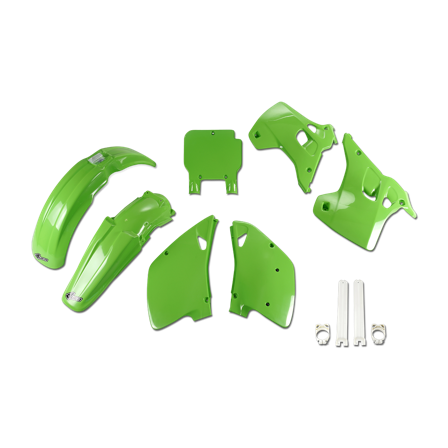 Komplettes UFO Plastikset - Kawasaki KX 250 1992-1992