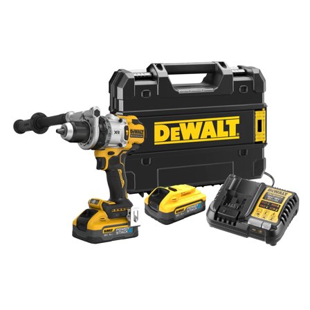 Dewalt DCD1007H2T-QW Skruvdragare med batteri och laddare, Maskiner