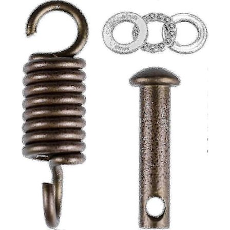 Hängmatta Stol Ultimat Hängande Kit Ägg Hängmatta Stol Fjäderstift Plugg Hårdvara - 500lb Hängmatta Stol Hängande Kit För Hängande Korgstolar Ham (FMY