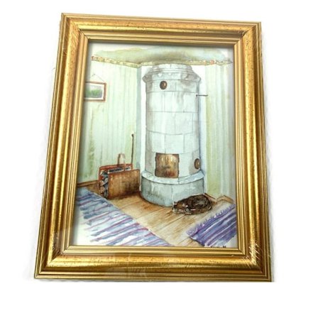 Gun Carlsson ram med bild