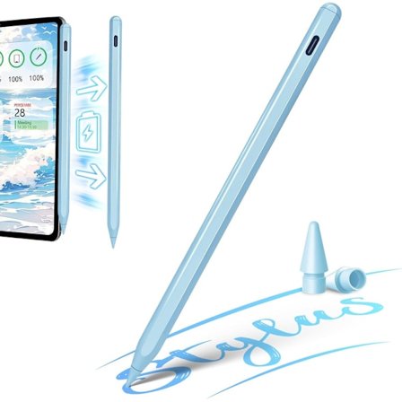 2025 Senaste Modell Stylus Penna för iPad A16, Apple Pencil A16 Kompatibel med iPad 11:e-6:e, iPad Pro M4 13/12.9/11, iPad Air M3/M2, iPad mi