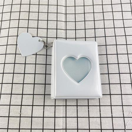 Kortperm 33 tommers fotoalbum lagring Love Hollow Mirror lagringsbok white