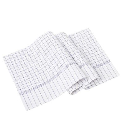 SEGERS Kökshandduk 50x70cm blå 6/fp - Lyreco - Städ och hygien - Städdukar och diskdukar - Diskdukar och svampdukar
