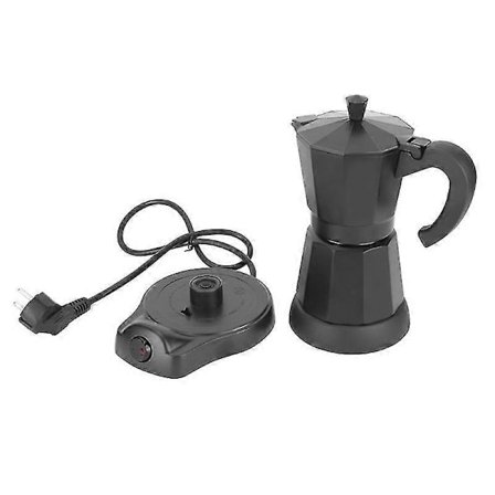 300 ml portabel elektrisk kaffebryggare rostfritt stål espresso mocka kaffekanna perkulator verktyg fil