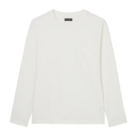 Marc O'Polo, Sweatshirt Biały, Mężczyzna, Rozmiar: S