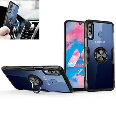 Samsung Galaxy A40 - Robust Skal med Ringhållare Leman