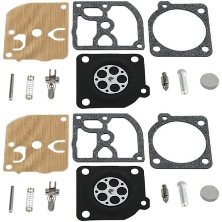 Pakke med 2 RB-119 Forgaser Reparationskit Kompatibel med Dolmar PS 460 500 510 4600 5000 5100 5105