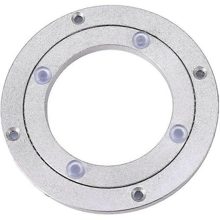 Drejeskive, drejeligt leje i aluminiumslegering, kraftigt drejeligt leje, drejeligt rundt spisebord