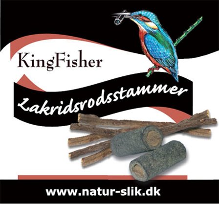 Kingfisher Lakridsrodstammer 70 g, Helse & Madvarer, Snacks, Lakrids & Vingummi