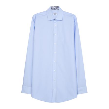 Seidensticker Business Shirt Regular , Blauw , Heren , Maat: 2XL