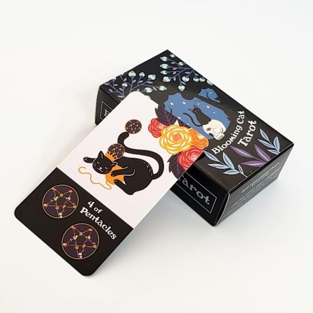 Blooning Cat Tarot
