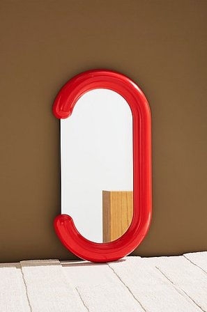 Jotex - Spiegel 95x50 Cm Rot - Fred - Kaufe Pastill - Sonstig bei Jotex