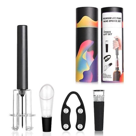 Viinipullonavaaja Ilmapumpun Paine Tyhjiö Viinipullon Korkki Avaaja Ruostumattomasta Teräksestä Pin-tyyppinen Korkki Ulos Työkalu Viinipullonavaaja 