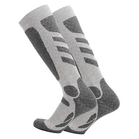 1 pari lämpimiä hengittäviä suksisukkia puuvillaa liukuesteellä joustavat vaellussukat talveen