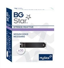 BGStar Mystar Extra 50 Strisce - Test Glicemia Accurato