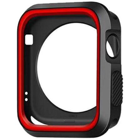 iWatch 4/5 - Stilig beskyttende TPU-deksel Svart/Röd 40mm