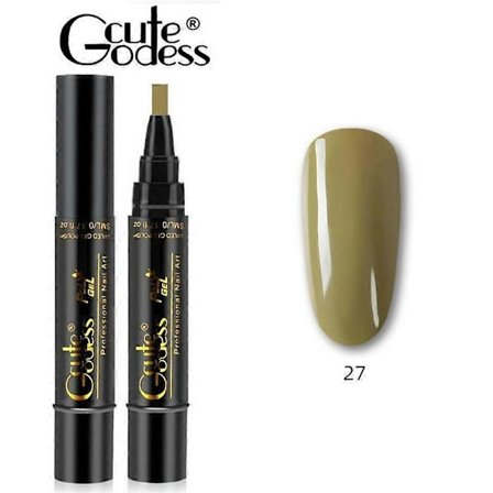 36 farger rask og praktisk manikyr neglelakk gel penn neglelakk gel