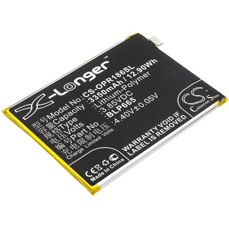 Batteri till SmartPhone, Mobil för OPPO Realme 1, CPH1861, CPH1859 m.fl.