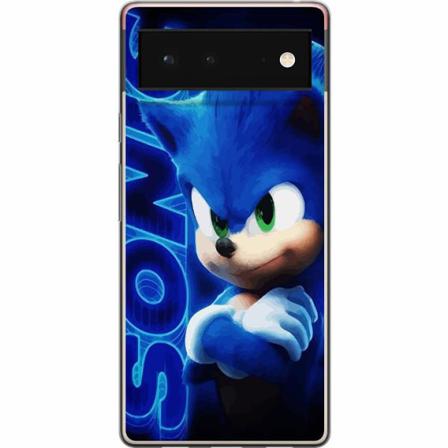 Google Pixel 6 Mjukt Skal - Sonic The Hedgehog